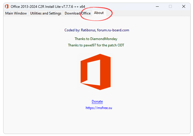 About Office 2013-2024 C2R Install Lite