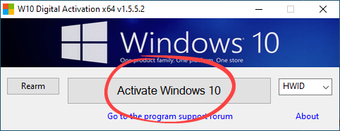 Starting W10 Digital Activation Program